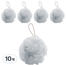 블럭마트 샤워볼, 블루, 10개, 1개입