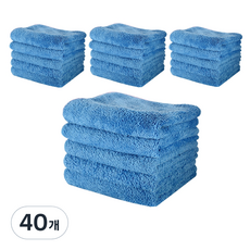 大永 超細纖維萬用清潔布 藍色, 40個