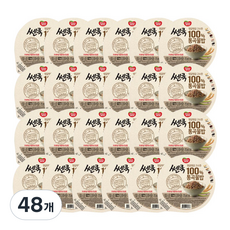 쎈쿡 100% 통곡물 즉석밥, 195g, 48개