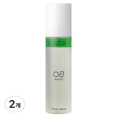 원료공방 티트리 오일 카밍 미스트, 2개, 100ml