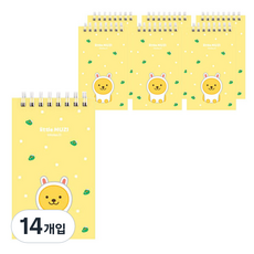 Icon's Kakao Little Friends Sangchul彈簧筆記本, 無知, 14入
