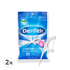 Dentech 舒適清潔牙線, 2個, 90入