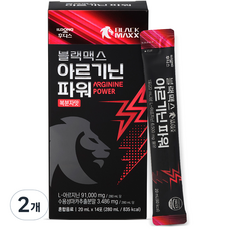 일동후디스 블랙맥스 아르기닌 파워 복분자맛 14p, 280ml, 2개