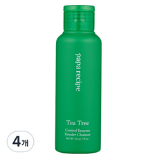 파파레서피 티트리 컨트롤 효소 파우더 클렌저, 50g, 4개