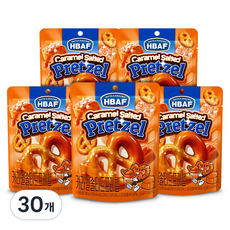 HBAF 鹽焦糖蝴蝶餅, 30g, 30包