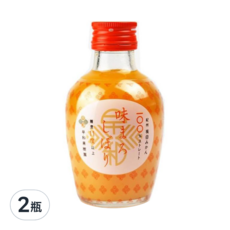 早和果樹園 蜜柑果汁 100%果汁含有率, 180ml, 2瓶