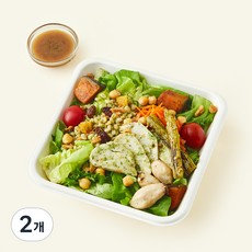en Vogue 닭가슴살 페스토 포케 샐러드, 370g, 2개