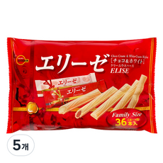 BOURBON 北日本 艾莉絲FS威化餅, 5包, 129g