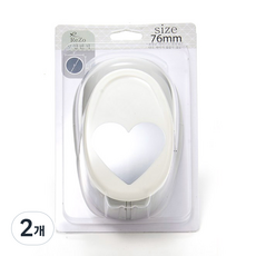 Phocos 圖案打洞器 R-76 76mm, 第二顆心, 2個