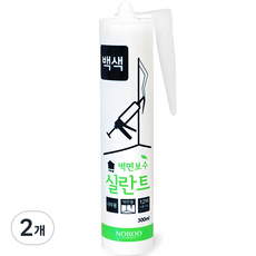 노루페인트 하우홈 벽면보수 실란트 백색, 2개