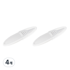 Baumarket 嬰兒耳鼻鑷子 白色, 4個, 1入