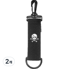바로스포츠 장갑 분실방지 키퍼, 블랙, 2개