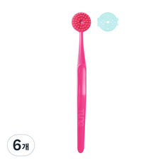 舌頭刷 舌頭清潔劑 粉色, 18g, 6個