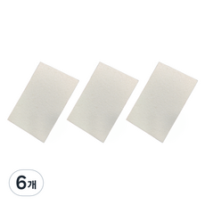 Kelbon 壓縮發泡吸水海綿塊 主商品 白色, 6個