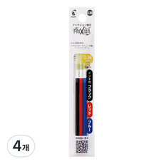 파이롯트 프릭션 볼 슬림 리필심 0.38mm, 흑청적, 12개