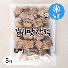 C&S 갈비맛산적 (냉동), 1kg, 5개
