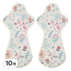 이채 일체형 특나이트 면생리대 화이트코이, 10개, 1개입, 오버나이트 이상