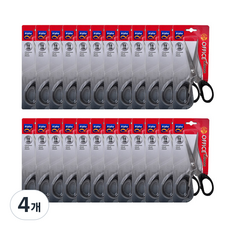 사무용가위 AC-005 16cm 12p, 혼합 색상, 4개