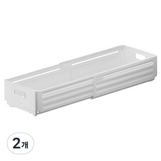 Majuhome 善用空間折疊收納盒 中型, 2個, 白色