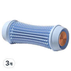 타이디홈 시원한 뭉침 괄사용품 발 마사지 프리미엄 롤러, 스카이블루, 3개