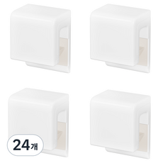 하비티 부착형 튜브클립 치약걸이, 24개