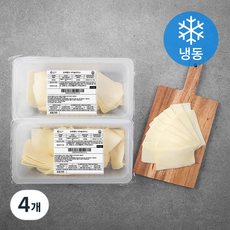 코다노 모짜렐라 사각 슬라이스 (냉동), 500g, 1개입, 4개