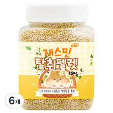 기화 소동물 탈취펠렛 재스민, 250g, 6개