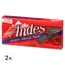 Andis Cherry Jubilee 薄片巧克力, 132g, 2個