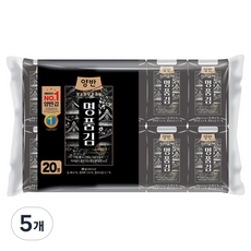 양반 명품김 식탁 8매 x 20p, 80g, 5개