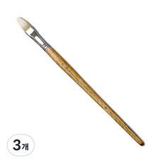 루벤스 아트브러쉬 650F 유화 특겸용, 16호, 3개