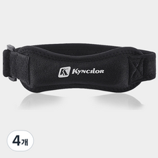 KyNCILOR Minune 髕骨護膝, 4個, 黑色