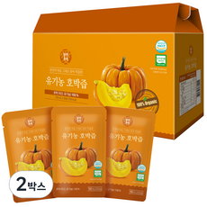 몸애쏙쏙 유기농 호박즙 30p, 3L, 2박스