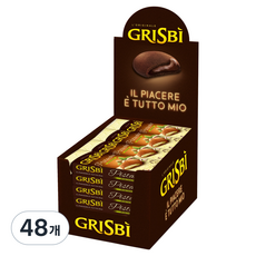 그리스비 이탈리아 그리스비 피스타치오 크림 필링, 30g, 48개