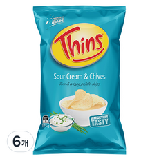 洋芋片 酸奶油洋蔥口味, 175g, 6包