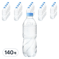 아이시스 초경량 무라벨, 500ml, 140개