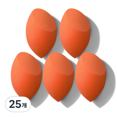 GRAFEN 斜切美妝蛋化妝粉撲, 單一顏色, 25個