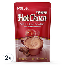 雀巢熱巧克力袋, 1.4公斤, 1件, 2個