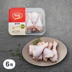 하림 닭다리 (냉장), 600g, 6개