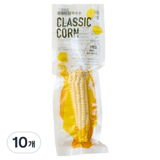 바로먹는 국내산 클래식 진공 찰옥수수, 150g, 10개