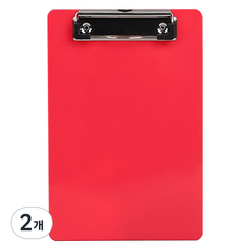 로이상점 카페 식당 메뉴판 클립보드 14.9cm x 22.2cm, A03red, 2개