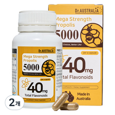 Dr.AUSTRALIA 特強蜂膠 5000 43.2 克, 2個, 60顆