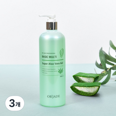 Or'Jade 超級保濕蘆薈凝膠, 500ml, 3個