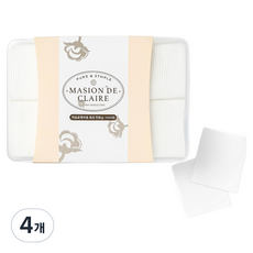 Maison de Claire 大容量透明盒裝輕薄化妝棉, 4個, 1000入
