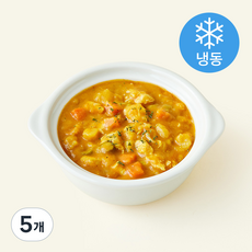 그리팅 키즈 치킨망고 카레소스 (냉동), 180g, 5개