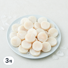 살맛나요 한판 한입 가리비 관자살 (냉장), 3개, 400g