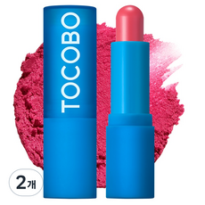 토코보 파우더 크림 립밤, 032로즈페탈, 3.5g, 2개