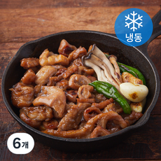 우돈타 마늘간장 양념막창 구이 (냉동), 6개, 300g