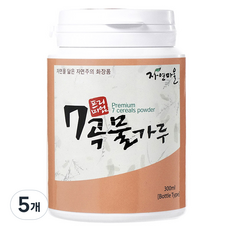 Jayeonmaeul 프리미엄 7곡물가루 워시오프 팩, 1개입, 5개
