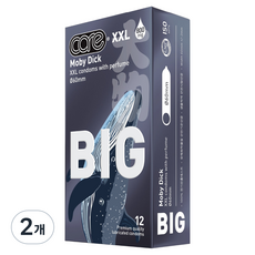 care BIG 콘돔 XXL 사이즈 60mm, 12개입, 2개