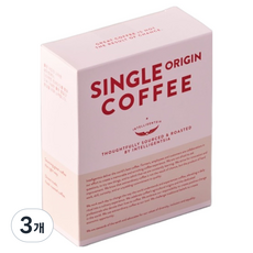 인텔리젠시아 싱글오리진 드립백, 12g, 5개입, 3개